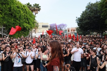 OJS erreakzioaren eta faxismoaren aurka mobilizatu da Badalonan (12)