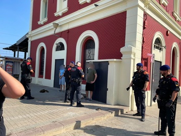OJS erreakzioaren eta faxismoaren aurka mobilizatu da Badalonan (14)