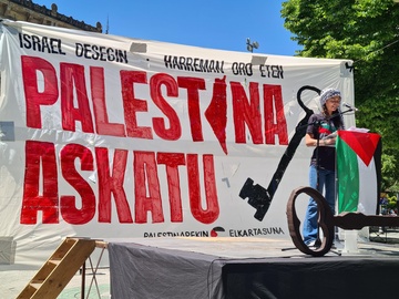 "Israel konfrontatzeko bere konplizeak konfrontatu behar ditugu, hori da gure zeregin nagusia" (5)