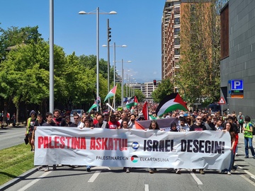 "Israel konfrontatzeko bere konplizeak konfrontatu behar ditugu, hori da gure zeregin nagusia" (7)