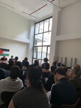 Euskal Herrian sionistekin dauden harremanei buruzko azterketa aurkeztu du Palestinarekin Elkartasunak (7)