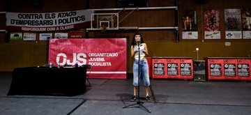 Gazte Sozialisten Topaketa egin du lehenengoz Kataluniako OJSk (4)