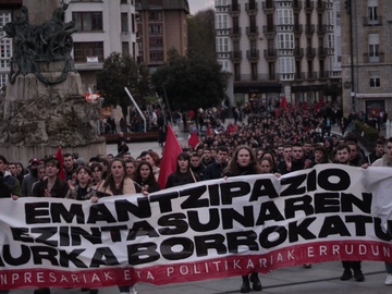 Gasteizko kaleak hartu ditu GKSk, gazte langileek emantzipatzeko duten ezintasunaren kontra (2)