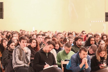 1.200 gazte elkartu dira Berriozarren, GKSren jardunaldi nazionalean (1)