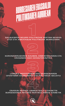 "Ezkutuko salbuespen egoeraren" aurkako salaketa kanpaina politikoa abiatu du GKSk (2)