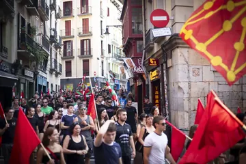 Espainolismoaren aurkako aldarria Euskal Herriko hainbat hiritan (9)