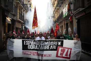 Espainolismoaren aurkako aldarria Euskal Herriko hainbat hiritan (7)