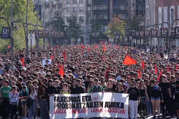 Azken urteetako ikasle-mobilizaziorik handienetakoa Bilbon, faxismoaren aurka (5)