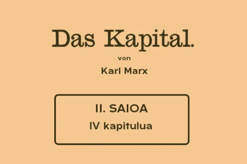 Kapitalaren mintegia: 2. saioa