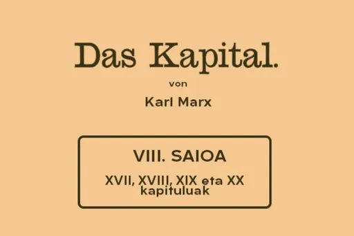 Kapitalaren mintegia: 8. saioa