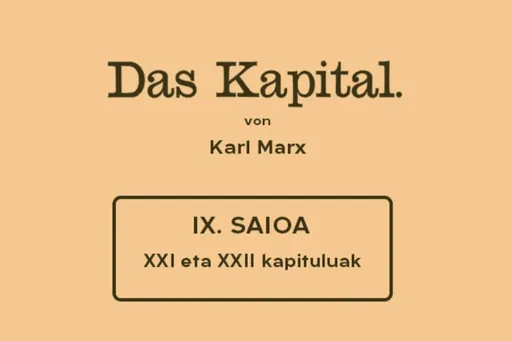 Kapitalaren mintegia: 9. saioa