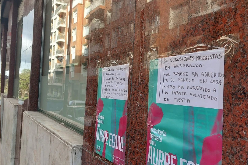 Emakume bati eraso dio bere bikotekideak, Barakaldon