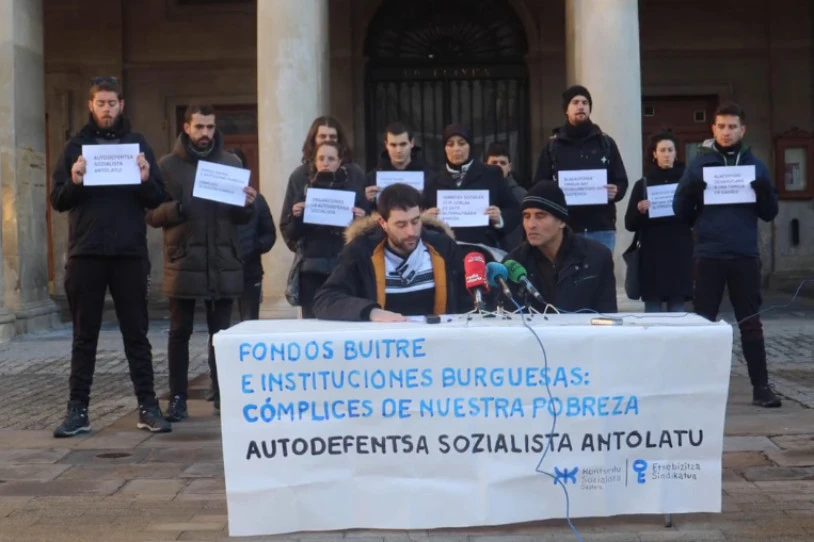 Gasteizen familia bat etxegabetuko du Blackstone putre funtsak