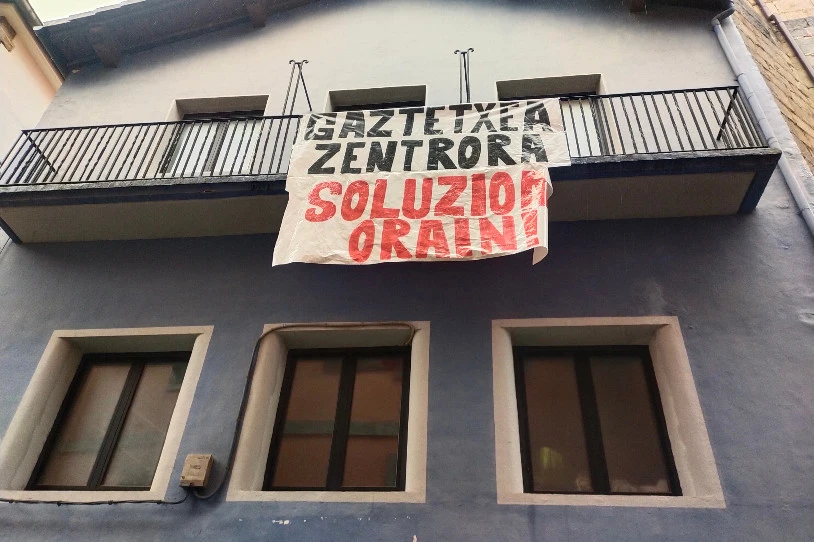 Elkartasun egitarau bat antolatu dute Zestoako Gaztetxe berrian, larunbat honetarako