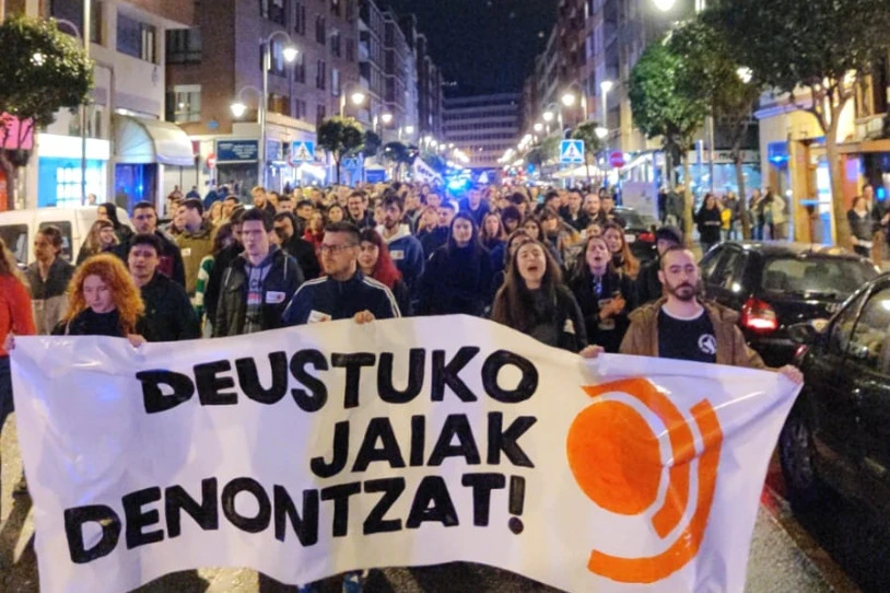 Ezker Abertzaleak Mugimendu Sozialistari Deustun jarritako beto politikoa salatu dute