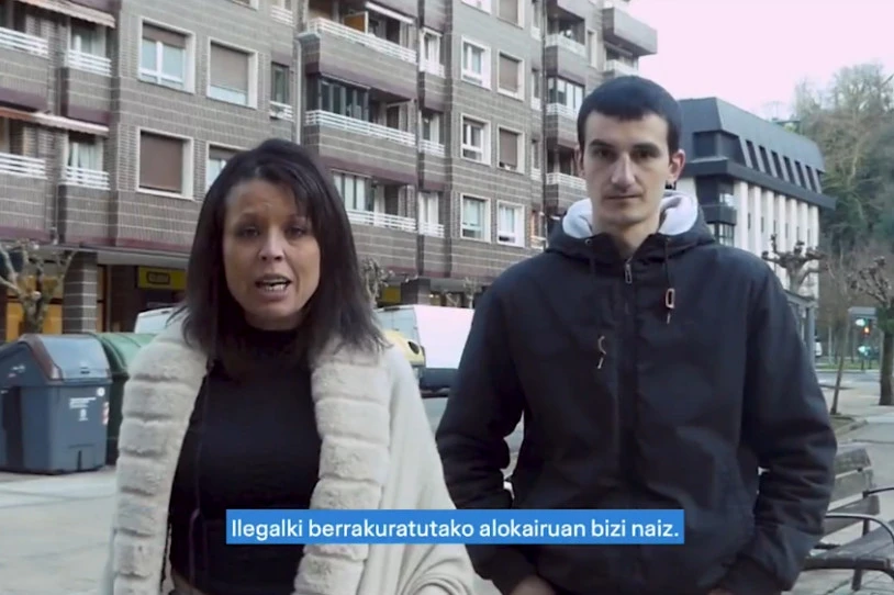 Donostian, pertsona bat legez kontra etxegabetzen saiatu dira hainbatetan