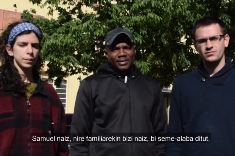 Arrosadian legez kontrako etxegabetze bat geratu du Iruñerriko Etxebizitza Sindikatuak