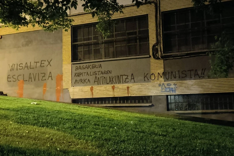 Bilboko Wisaltex enpresa seinalatu dute, langileak esklabo bihurtzeagatik