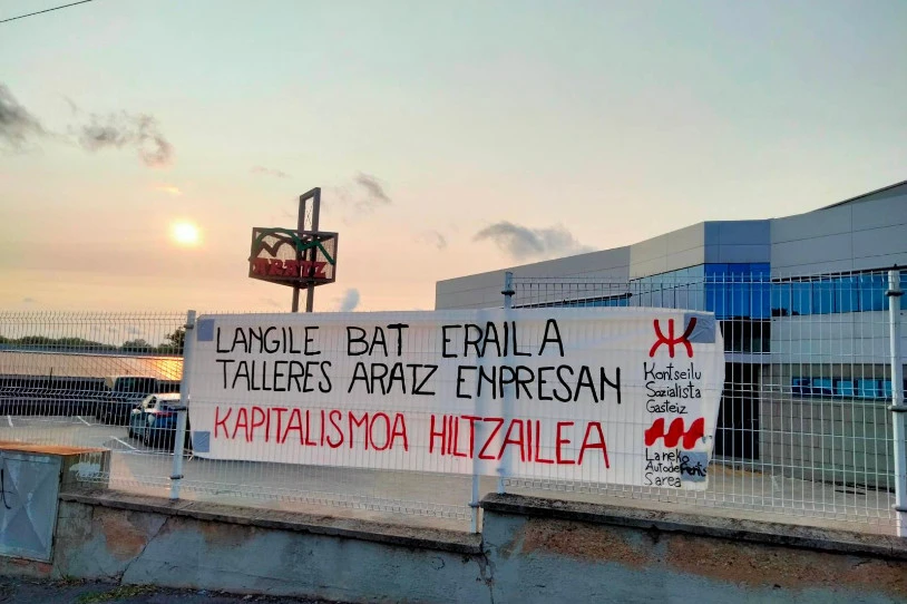 Beste langile bat hil da Gasteizen; laugarrena astebetean