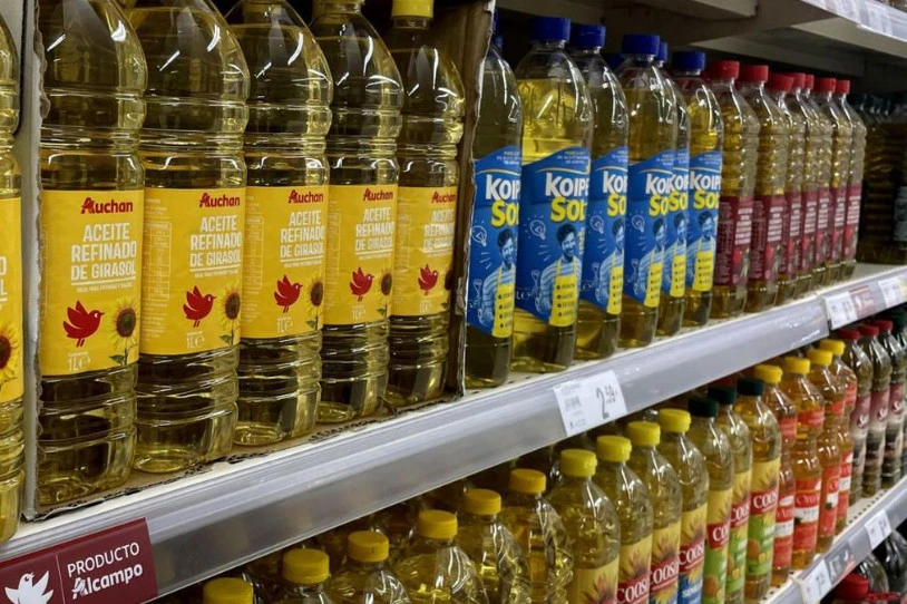 Oliba-olio litroak batez beste 9,42 balio du Espainiako Estatuan
