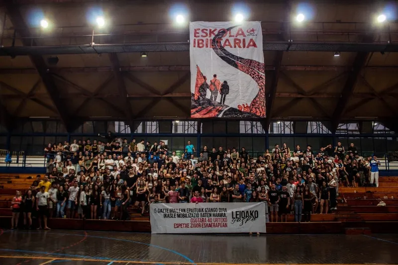 'Leioako 5ak aske' aldarria, hedatzen