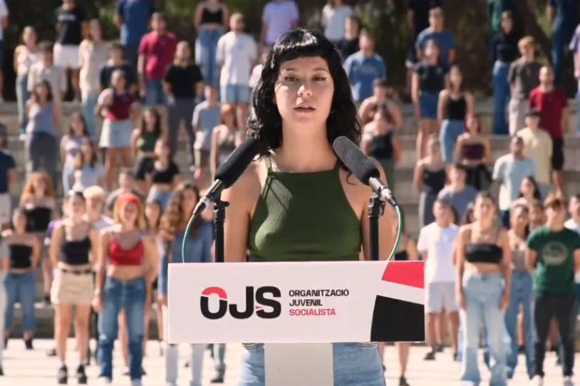 Organització Juvenil Socialista sortu dute Katalunian ere