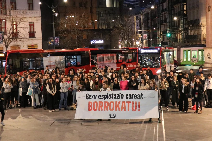 Protestara deitu du Gasteizko Itaiak, atzeman duten sexu-esplotaziorako sarea dela-eta