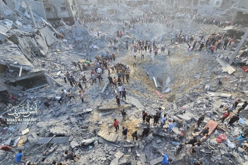 Gazako palestinarrak Egiptora kanporatzea da sionisten helburua, filtratutako agiri batek aitortzen duenez