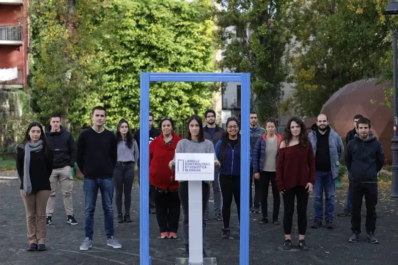 Langile kontrolpeko etxebizitza bloke berri bat eskuratu dute Iruñean