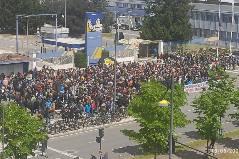 176 langile kaleratuko dituzte Gasteizko eta Lasarteko Michelinen
