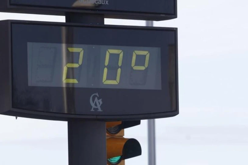 Ia 3 gradu igo da tenperatura urtarril honetan, azken hamarkadako datuekin alderatuta