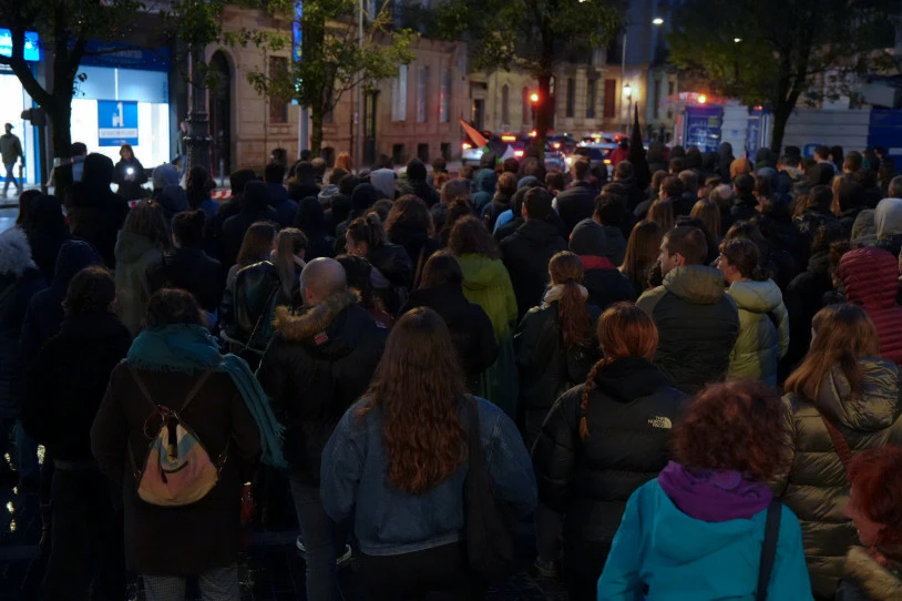 14.000 euroko zigor eskaera gazte batentzat, Palestinarekin elkartasunez Donostian egindako protesta bat dela-eta
