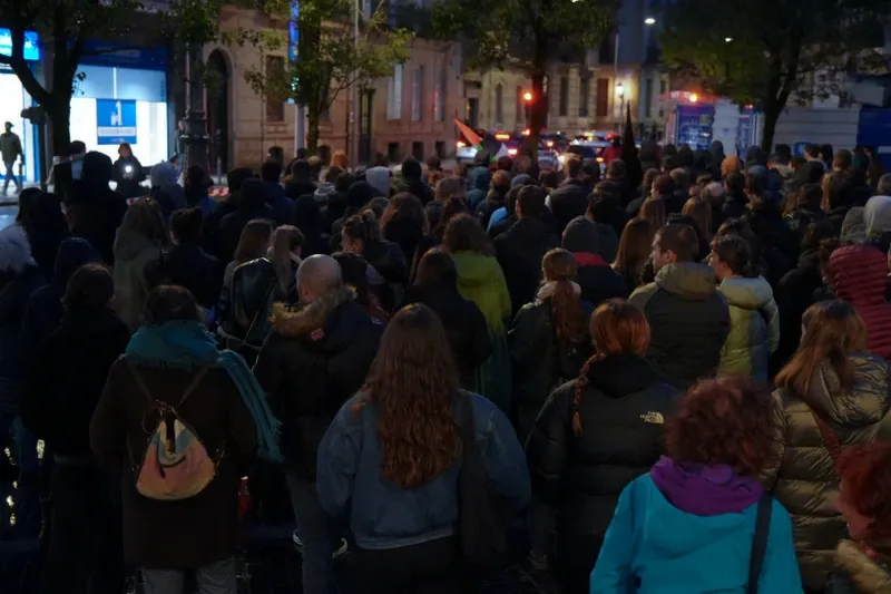 14.000 euroko zigor eskaera gazte batentzat, Palestinarekin elkartasunez Donostian egindako protesta bat dela-eta