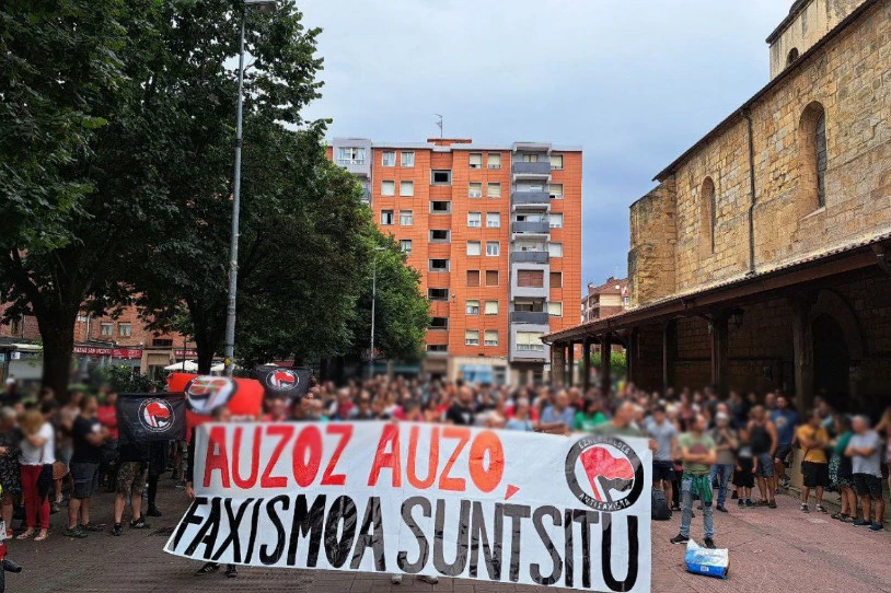Isun bat jarri diote Barakaldoko lagun bati, faxista bati aurre egitea egotzita