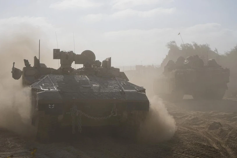 Gaza bitan zatitu du Israelgo entitate sionistak, errepide bat eraikita