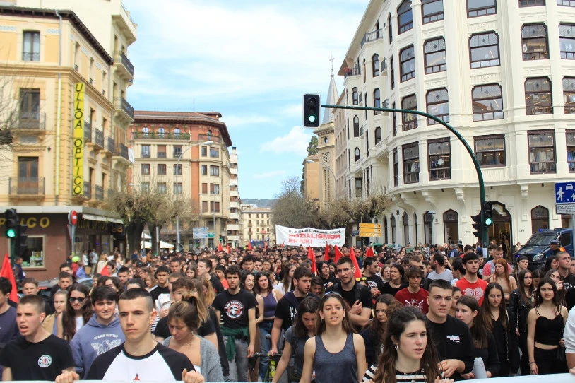 Martxoaren 20ko ikasle grebako mobilizazioak argitaratu ditu IAk
