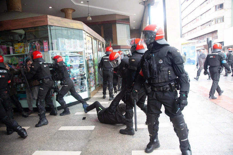 Larunbatean, "estatuen indarkeria eta errepresioa" salatuko ditu EHKSk Donostian