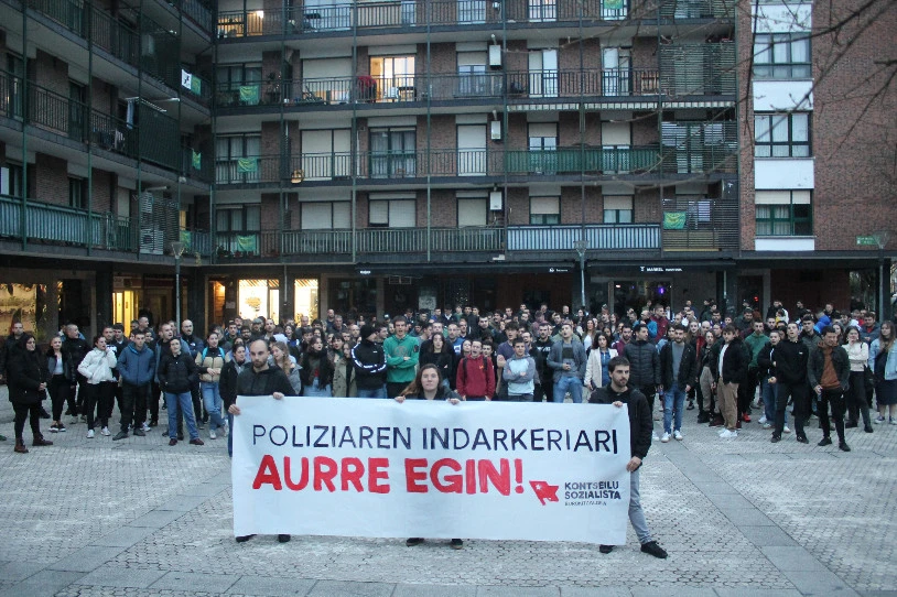 Poliziaren indarkeria eta inpunitatea salatu dituzte Astigarragan