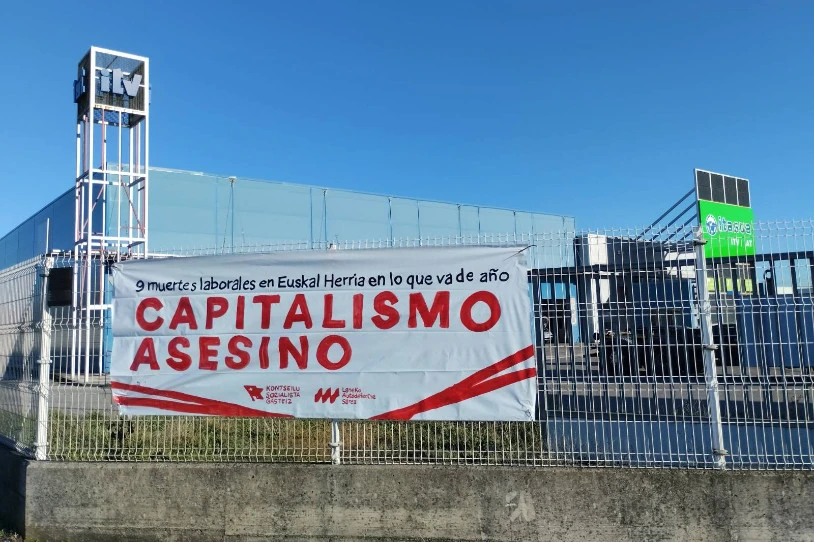 Iruñeko eta Gasteizko bi behargin hil dira lan-istripuz