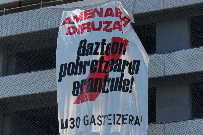 Gazteen antolakuntzaren alde, lan politikoa egiteko baldintzen defentsan ari da Urola Kostako GKS