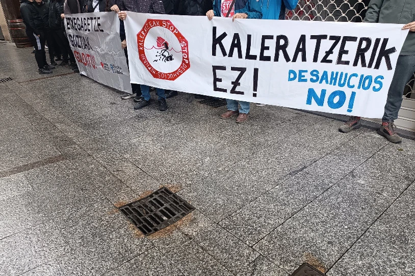 Hernanin gaurko ezarrita zegoen etxegabetzea atzeratzea lortu dute