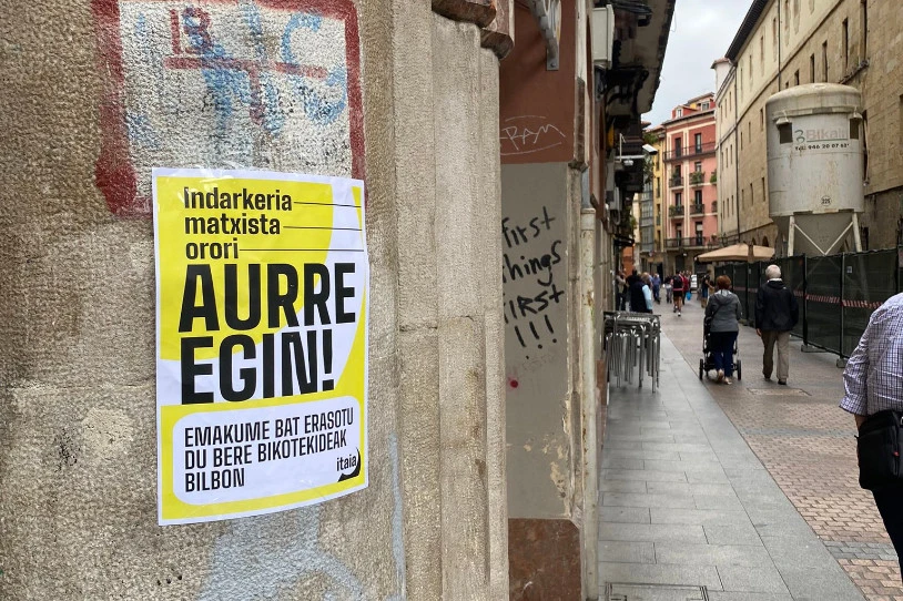 Emakume bati sexu-erasoa egin dio bikotekide ohiak, Bilbon