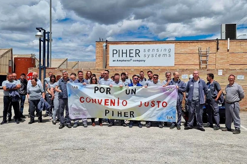 Tuterako Piher eta Hendaiako Sokoa enpresetako langileak mobilizatzen ari dira