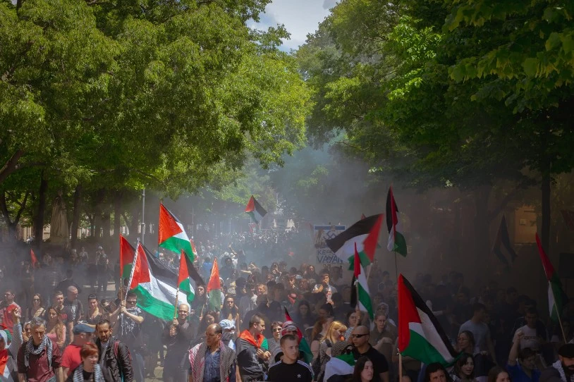 Hamabi lagun ikertzen ari dira, Castejonen CAF-Trenasaren kontra egindako protesta bat dela-eta
