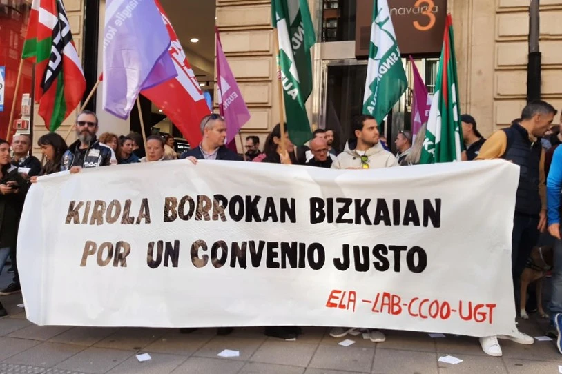 Bizkaiko kiroldegietako langileek greba eginen dute berriro
