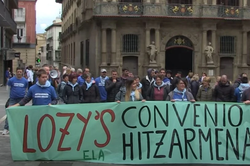 Lozy's Pharmaceuticals enpresako langileek greba mugagabeari eusten diote