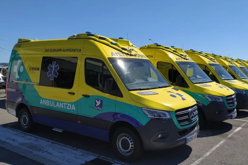 EAEko anbulantzietako langileen soldatak are gehiago murriztuko ditu Grup La Pauk