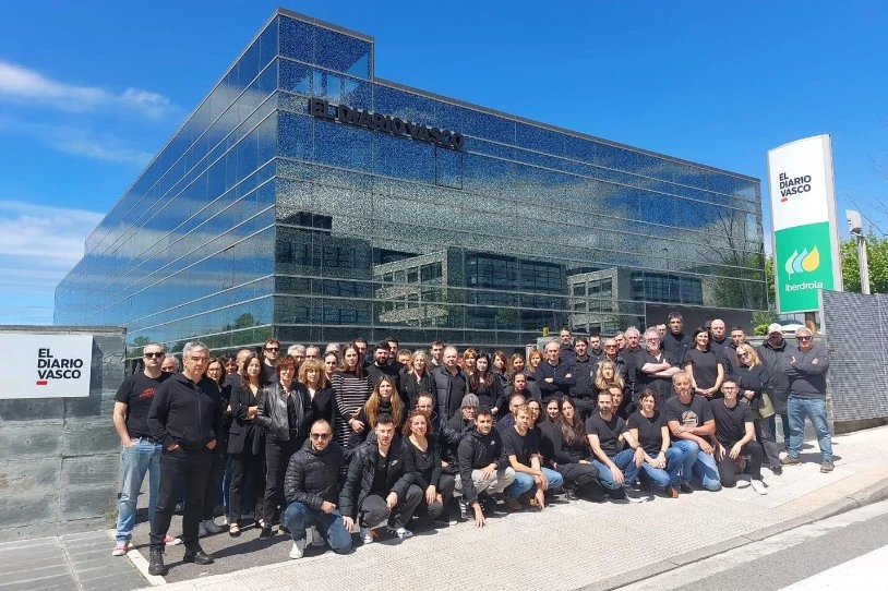 Lanuzteak Mondelez fabrikan, Diario Vascon eta Loiuko aireportuan