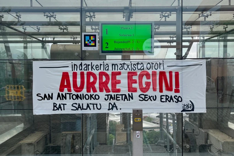 Emakume bat bortxatu du gizon batek Etxebarrin
