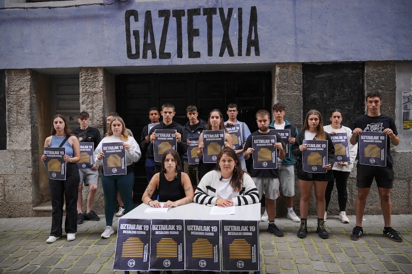 Uztailaren 19rako ezarri dute Zestoako Gaztetxearen desalojoa